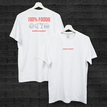 Load image into Gallery viewer, T-Shirt Cotton &quot;100% FOODIE&quot;

