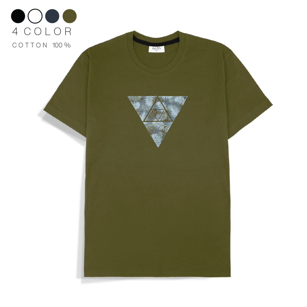 Cotton T-shirt - Triangle Octo