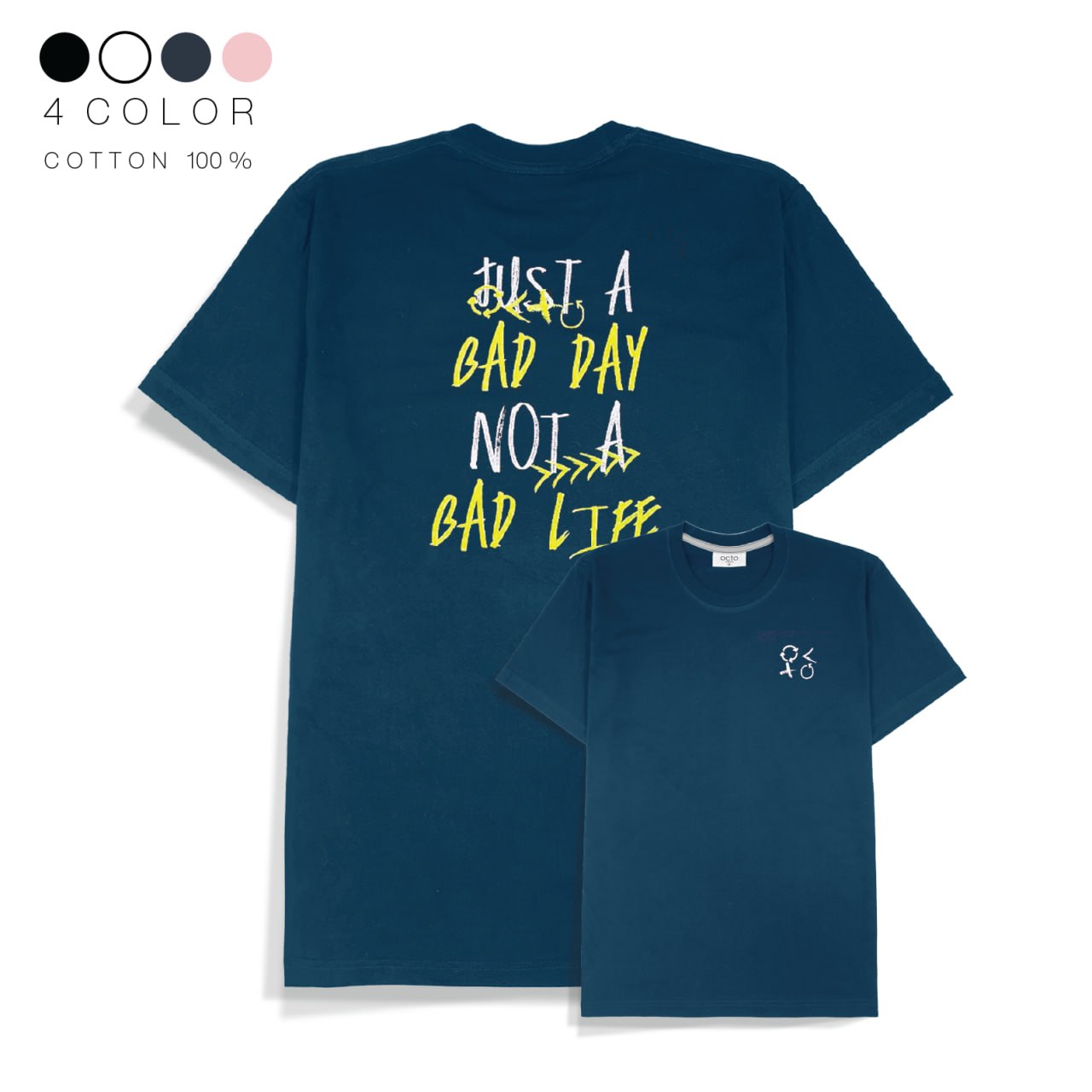 Cotton T-shirt - Good Life