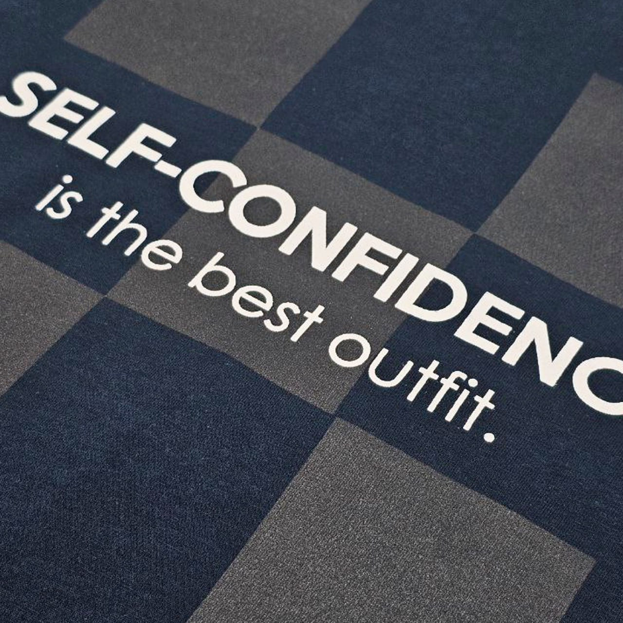 Cotton T-shirt - Self-confidence is the best outfit