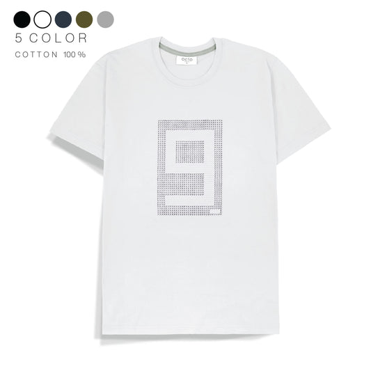 Cotton T-shirt - OCTO Number 9