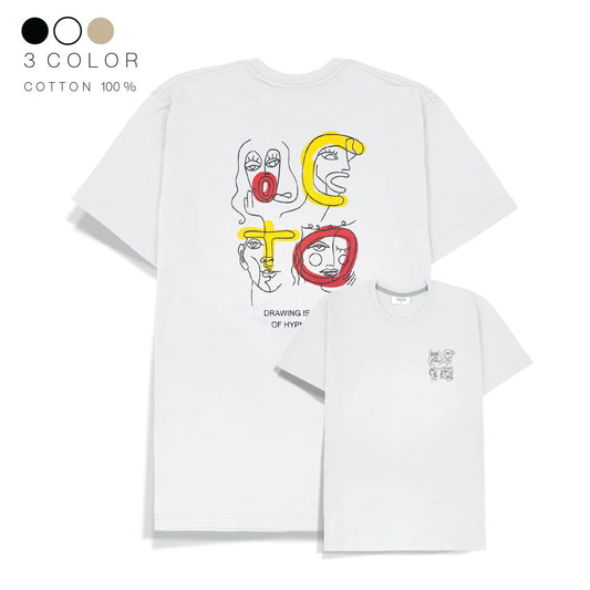 Cotton T-shirt - Drawing