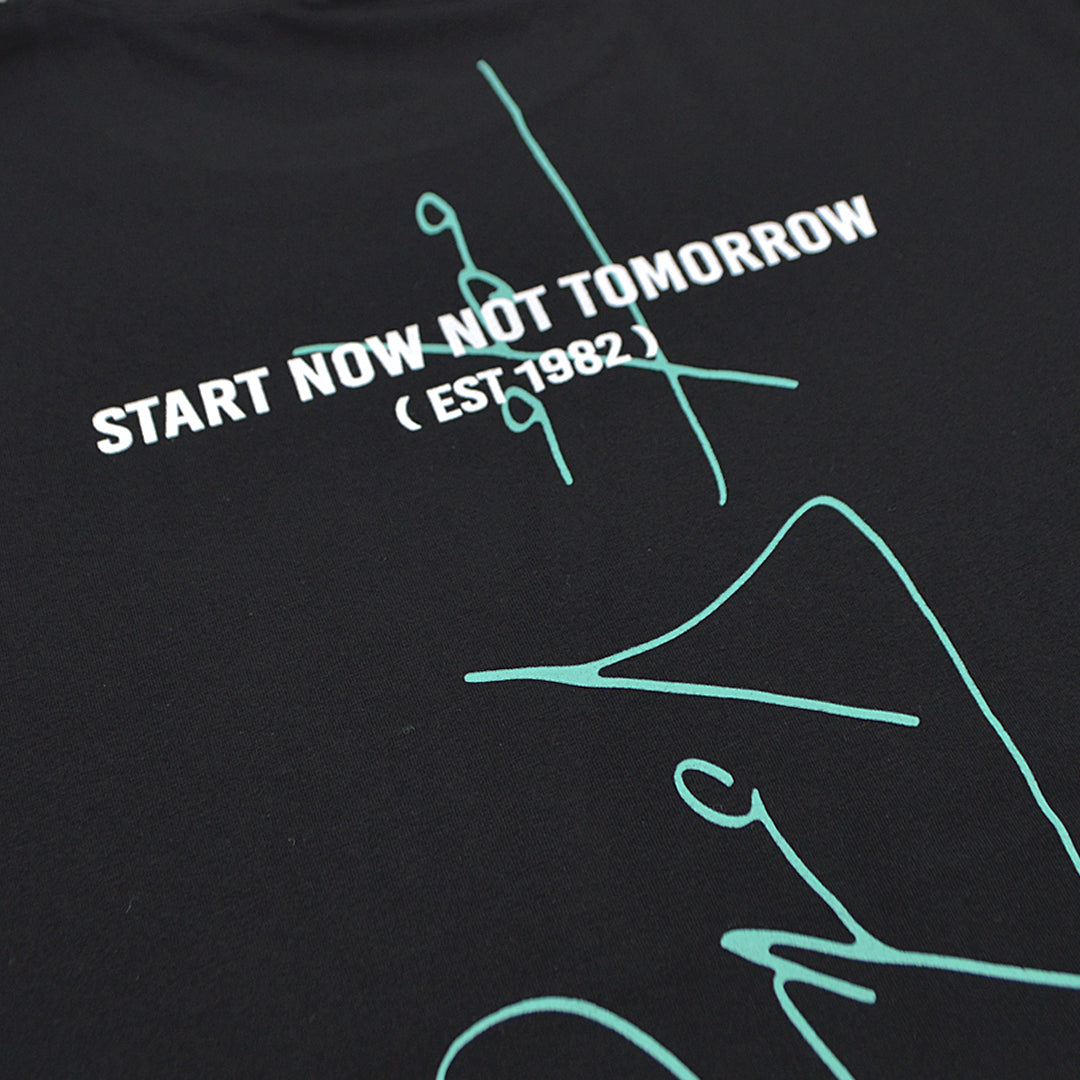 Cotton T-shirt - Start now, not tomorrow