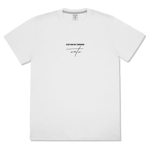 T-Shirt Cotton "Start now"