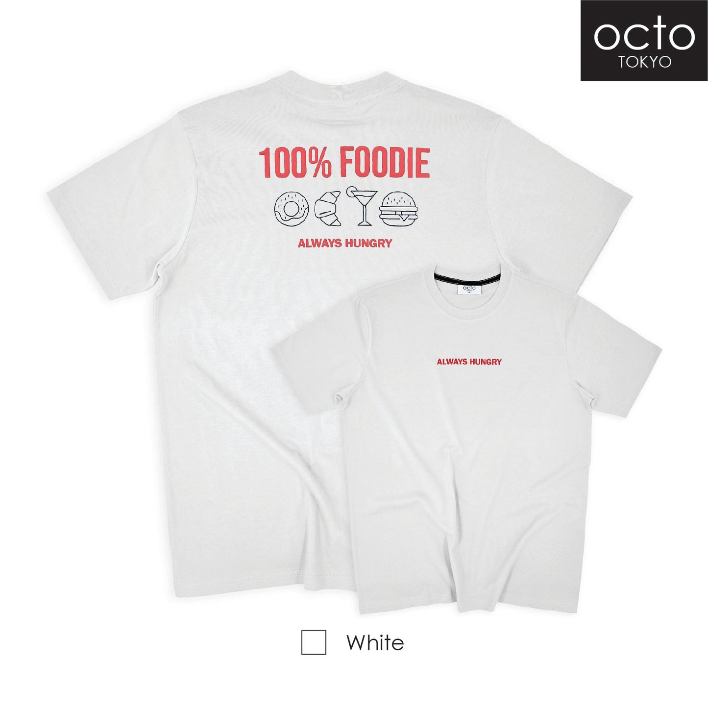 T-SHIRT 100% FOODIE