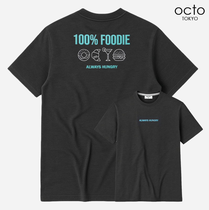 T-SHIRT 100% FOODIE