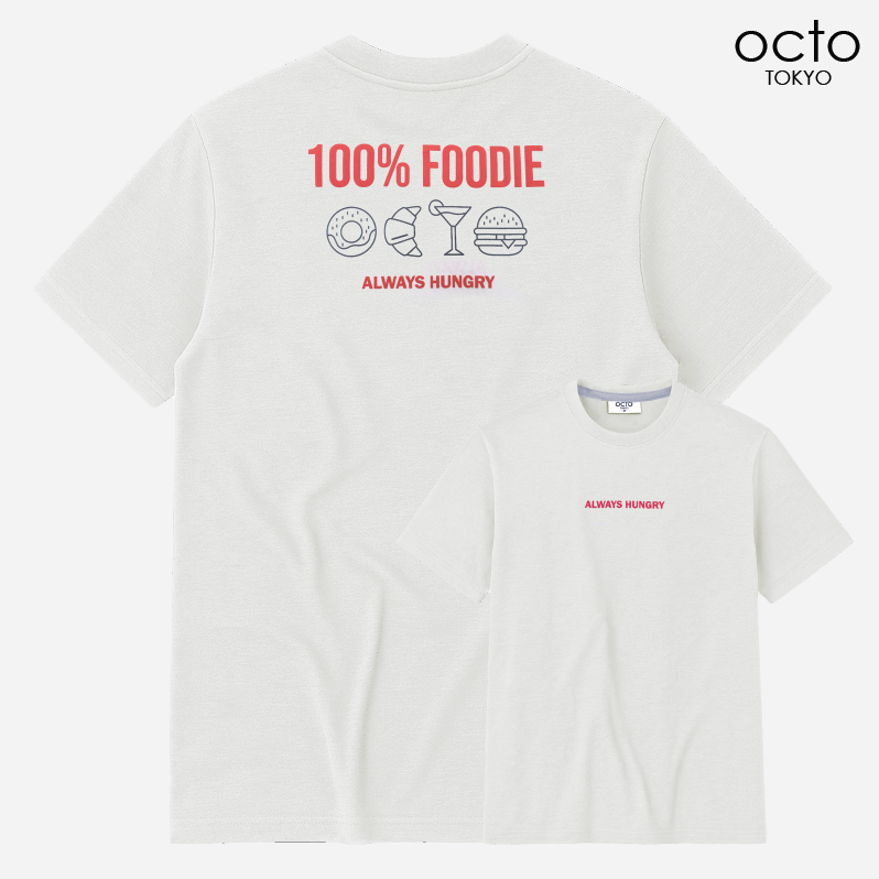 T-SHIRT 100% FOODIE