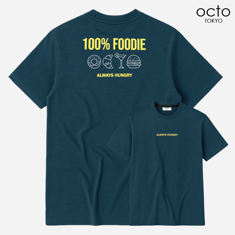 T-SHIRT 100% FOODIE