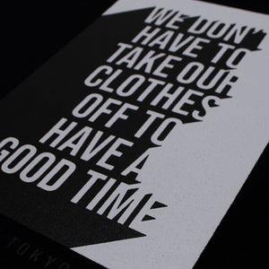 T-Shirt Cotton "Good time"