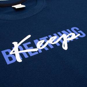 T-Shirt Cotton "Keep breathing''