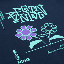 Load image into Gallery viewer, T-Shirt Cotton &quot;Begin ning&#39;&#39;
